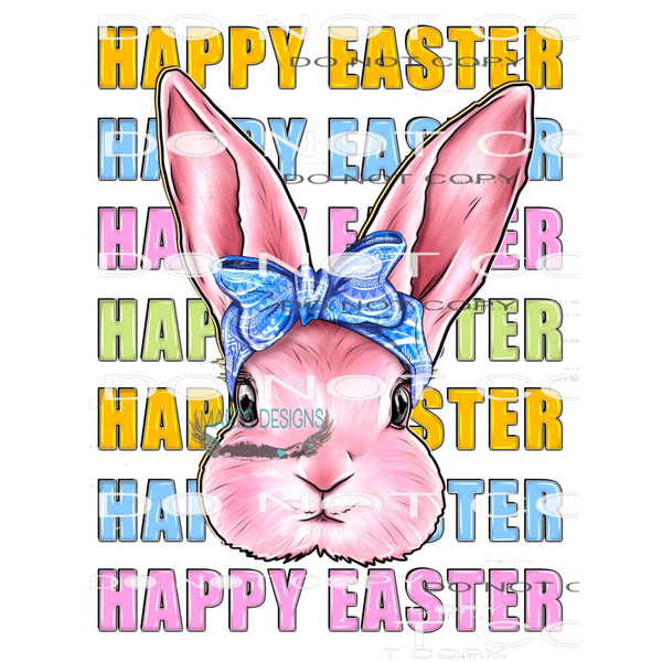 Happy Easter #8910 Sublimation transfers - Heat Transfer