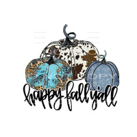Happy Fall Yall # 88941 Sublimation transfers - Heat