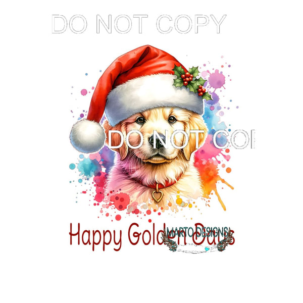 Happy Golden Days #11157 Sublimation transfers - Heat