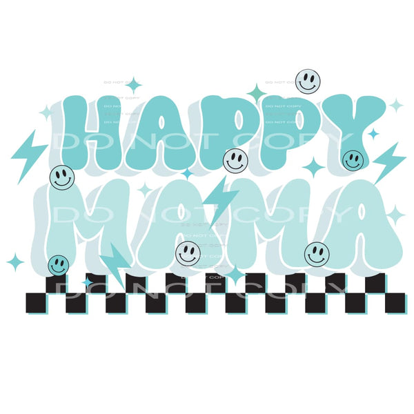 Happy Mama #4829 Sublimation transfers - Heat Transfer