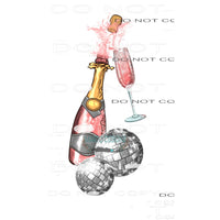Happy New Year #8305 Sublimation transfers - Heat Transfer