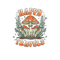 Happy Travels #4804 Sublimation transfers - Heat Transfer