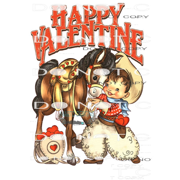 Happy Valentine #8781 Sublimation transfers - Heat Transfer