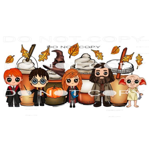 Harry Potter Coffee #7221 Sublimation transfers - Heat