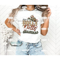 Have a holly dolly christmas # 109 Sublimation transfers -