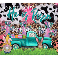 He Is Risen #10014 Sublimation transfers - Heat Transfer