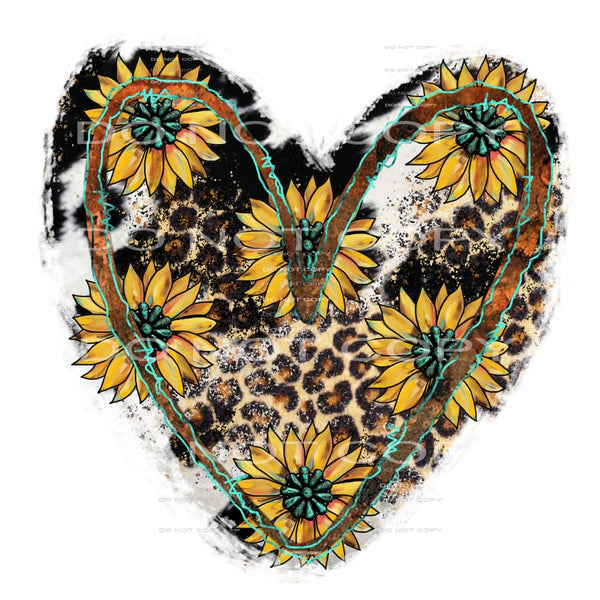 Heart #5586 Sublimation transfers - Heat Transfer Graphic