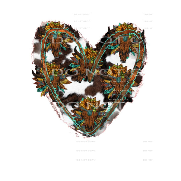 Heart #5587 Sublimation transfers - Heat Transfer Graphic