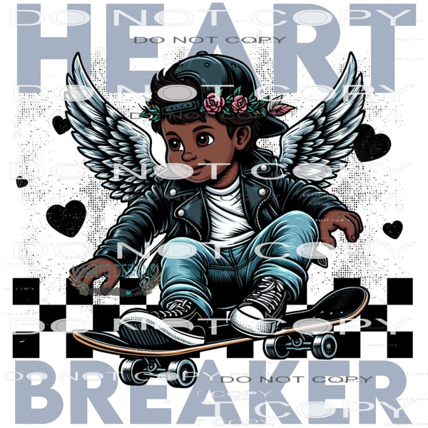 Heart Breaker #9335 Sublimation transfers - Heat Transfer