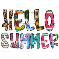 Hello Summer #10620 Sublimation transfers - Heat Transfer