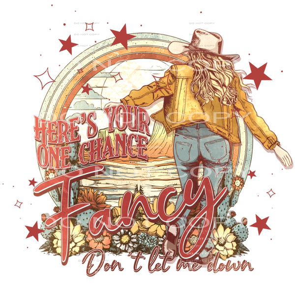 Here your one chance fancy # 275 Sublimation transfer - Heat