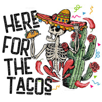 Here’s for the Tacos #4580 Sublimation transfers - Heat