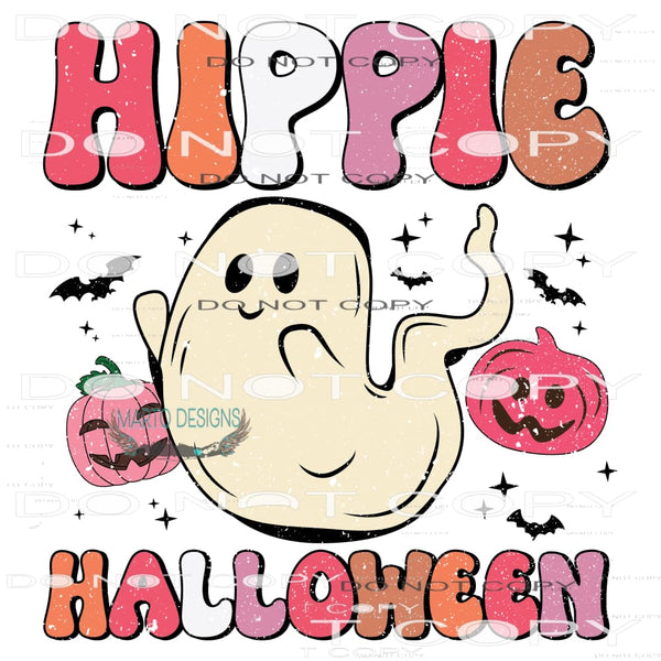 Hippie Halloween #6851 Sublimation transfers - Heat Transfer