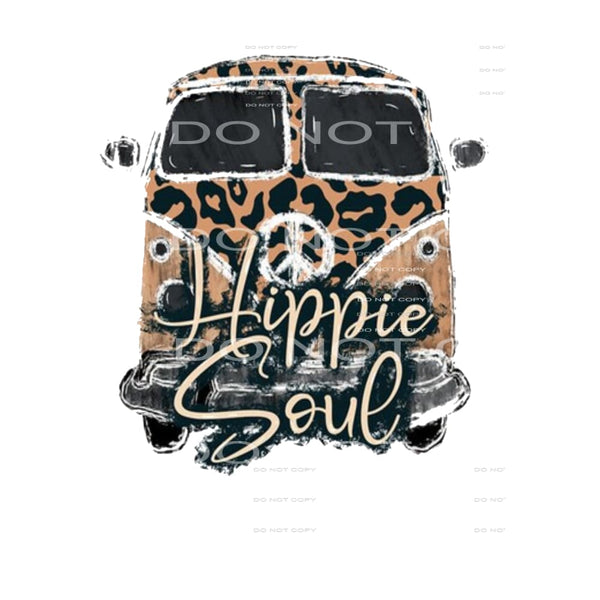 Hippie Soul van # 88860 Sublimation transfers - Heat