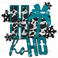 Ho Ho Ho #7463 Sublimation transfers - Heat Transfer Graphic