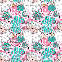 Ho Ho Ho #7513 Sublimation transfers - Heat Transfer Graphic