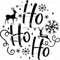 Ho Ho Ho! #7968 Sublimation transfers - Heat Transfer
