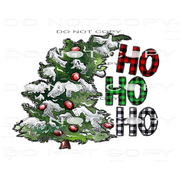 Ho Ho Ho #8434 Sublimation transfers - Heat Transfer Graphic