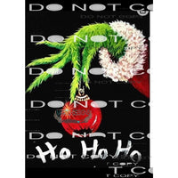 Ho Ho Ho #8620 Sublimation transfers - Heat Transfer Graphic