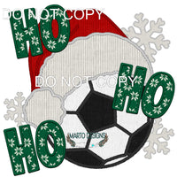 Ho Ho Ho Soccer #8357 Sublimation transfers - Heat Transfer