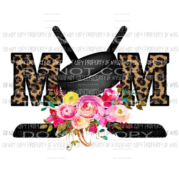 Hockey mom Sublimation transfers Heat Transfer