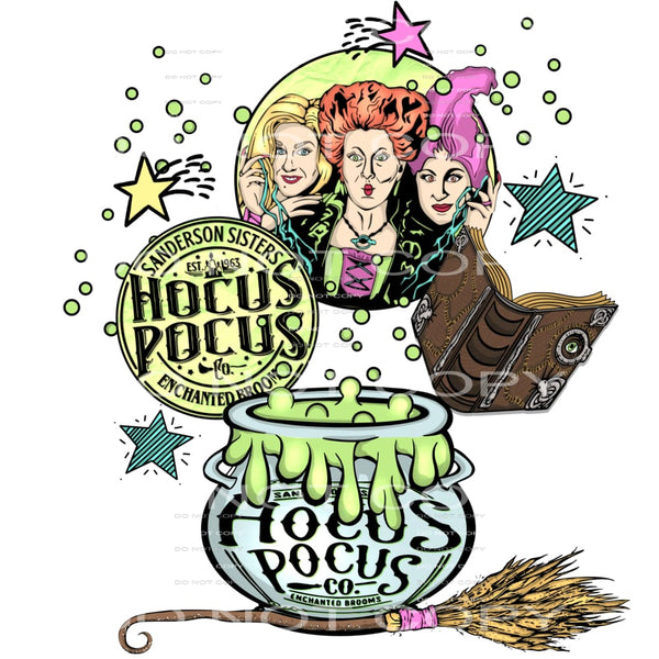 Hocus Pocus #6012 Sublimation transfers - Heat Transfer