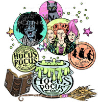 Hocus Pocus #6023 Sublimation transfers - Heat Transfer