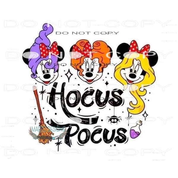 Hocus Pocus #6511 Sublimation transfers - Heat Transfer