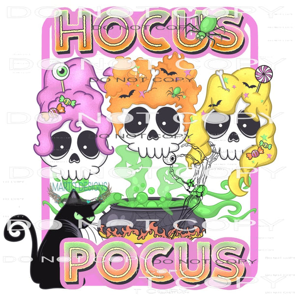 Hocus Pocus #6626 Sublimation transfers - Heat Transfer