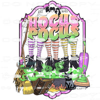 Hocus Pocus #6629 Sublimation transfers - Heat Transfer