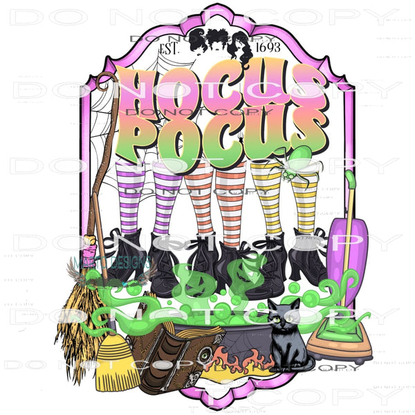 Hocus Pocus #6629 Sublimation transfers - Heat Transfer
