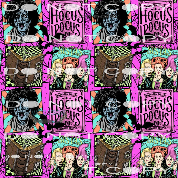 Hocus Pocus #6642 Sublimation transfers - Heat Transfer
