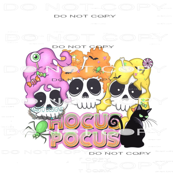 Hocus Pocus #6649 Sublimation transfers - Heat Transfer