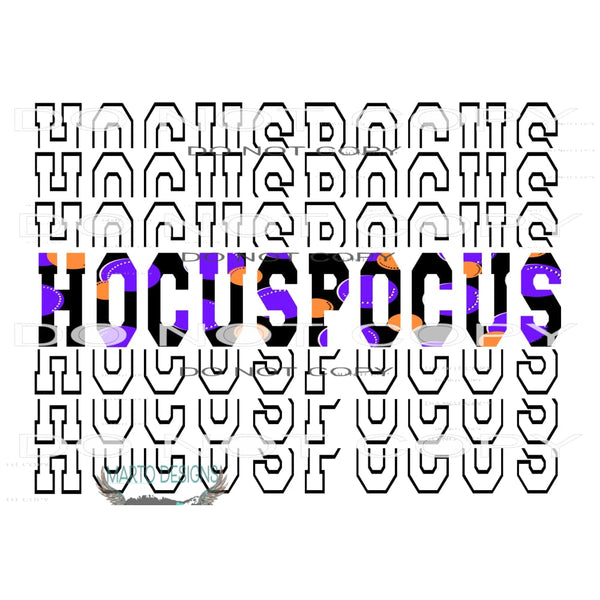 Hocus Pocus # 7215 Sublimation transfers - Heat Transfer