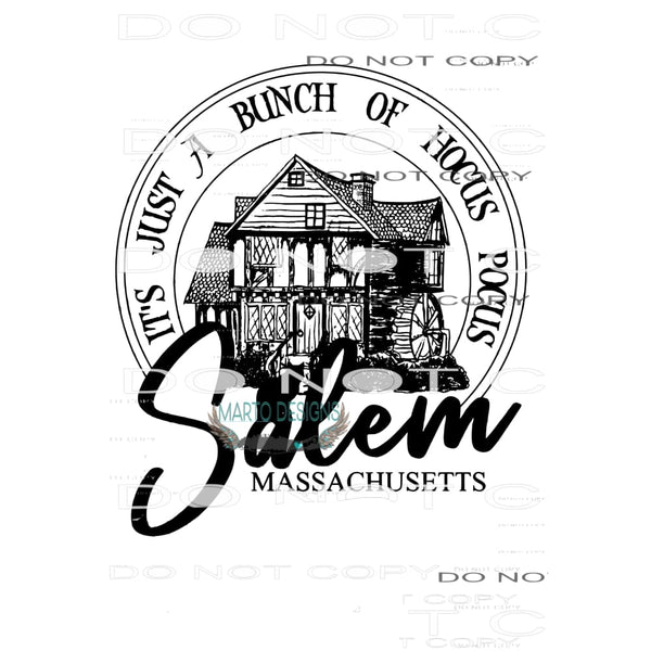 hocus pocus salem house Sublimation transfers - Heat
