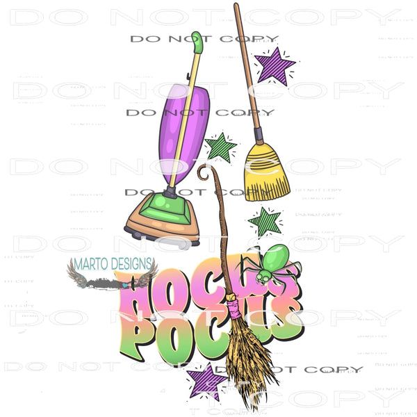 Hocus Pocus Sleeve #6709 Sublimation transfers - Heat