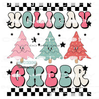 Holiday Cheer #7818 Sublimation transfers - Heat Transfer