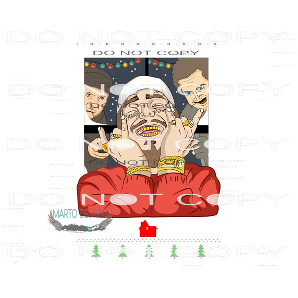 Home Alone #7688 Sublimation transfer - Heat Transfer
