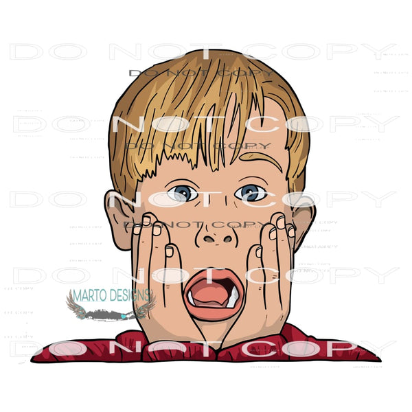 Home Alone #7706 Sublimation transfer - Heat Transfer