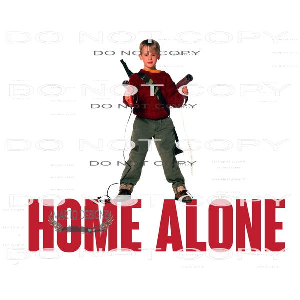 Home Alone #7708 Sublimation transfer - Heat Transfer