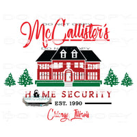 Home Alone #7717 Sublimation transfer - Heat Transfer