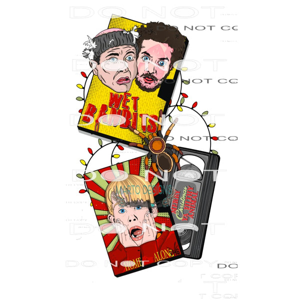 Home Alone Sleeve #7520 Sublimation transfers - Heat