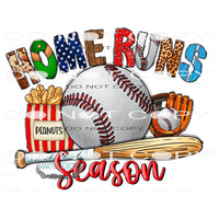 Home Runs Season #10734 Sublimation transfers - Heat