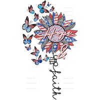Hope And Faith #4987 Sublimation transfers - Heat Transfer