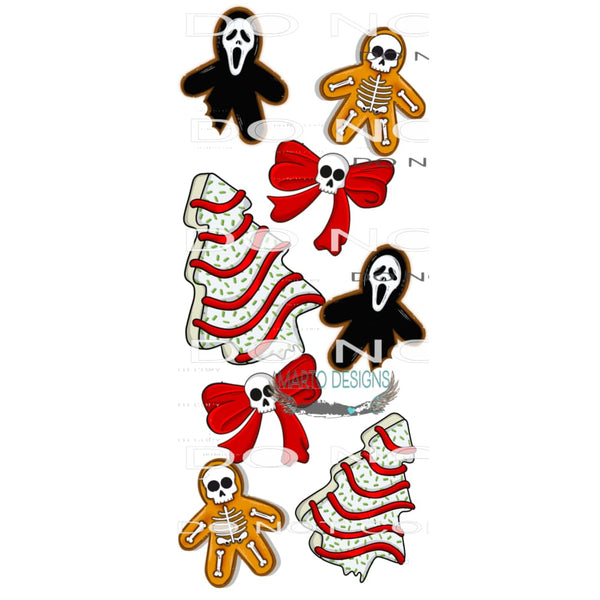 Horror Cookies #6907 Sublimation transfers - Heat Transfer