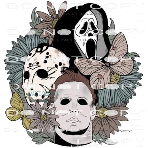 Horror Movies #6143 Sublimation transfers - Heat Transfer