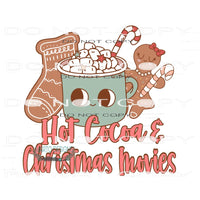 Hot Cocoa And Christmas Movies #11176 Sublimation transfers