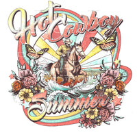Hot cowboy summer # 313 Sublimation transfers - Heat