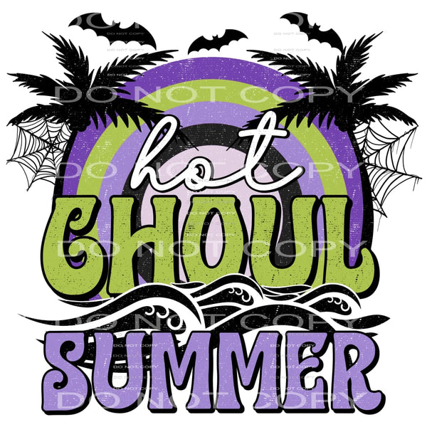Hot ghoul summer # 314 Sublimation transfers - Heat Transfer