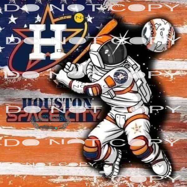 Houston Space City #7868 Sublimation transfers - Heat
